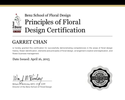 Benz_PrinciplesFloralDesignCertification