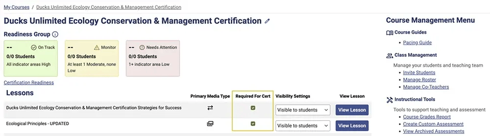 CertTestingGuide_LessonDesign
