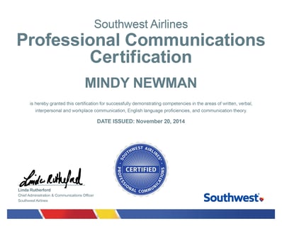 EXAMPLE_Southwest Professional Communications