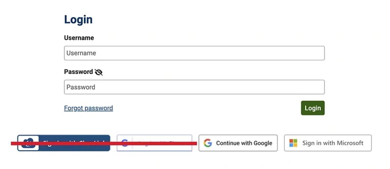 StudentLogIn_Options