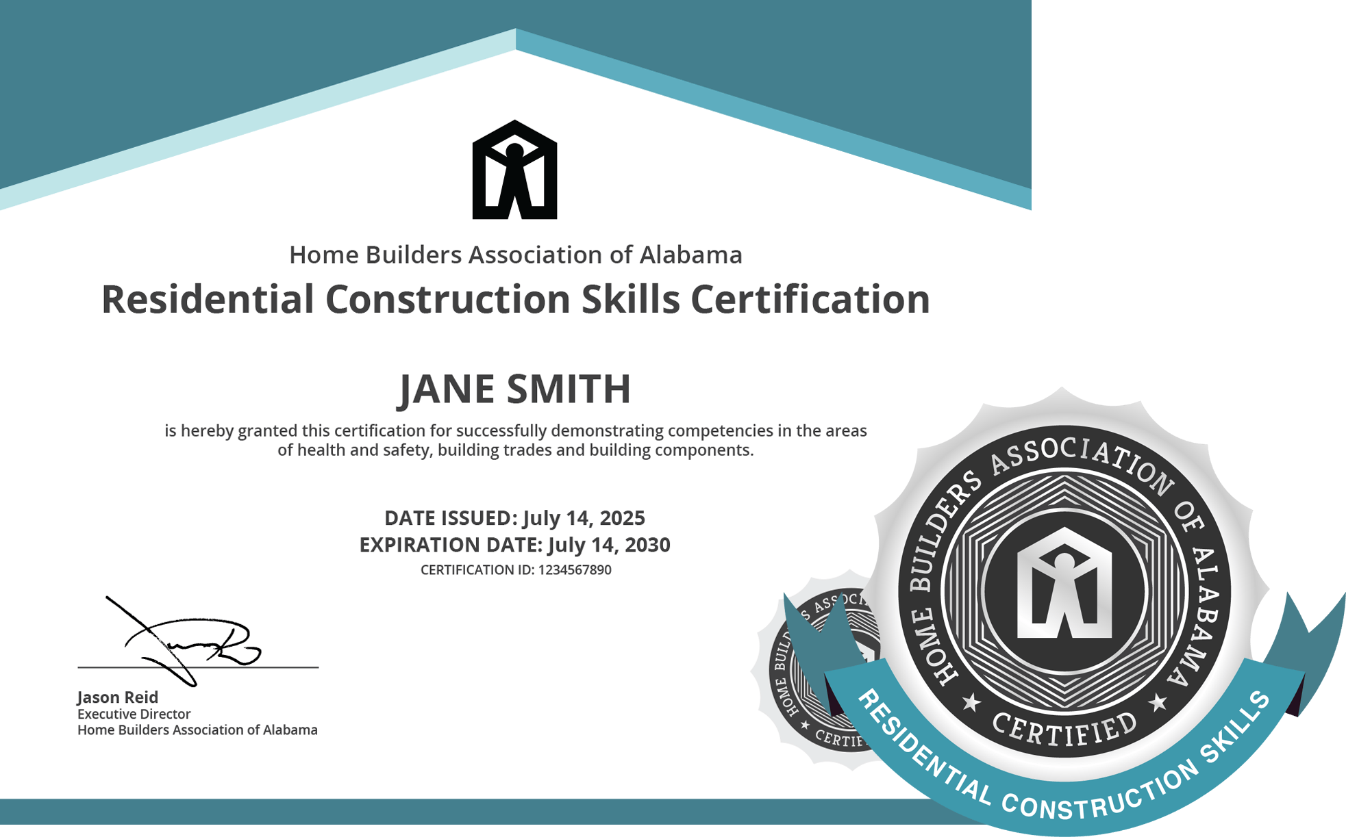 Home Builders Association of Alabama Residential Construction Skills ...