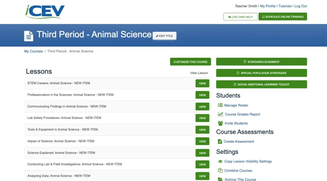 Setting Up Your My Courses Page_1