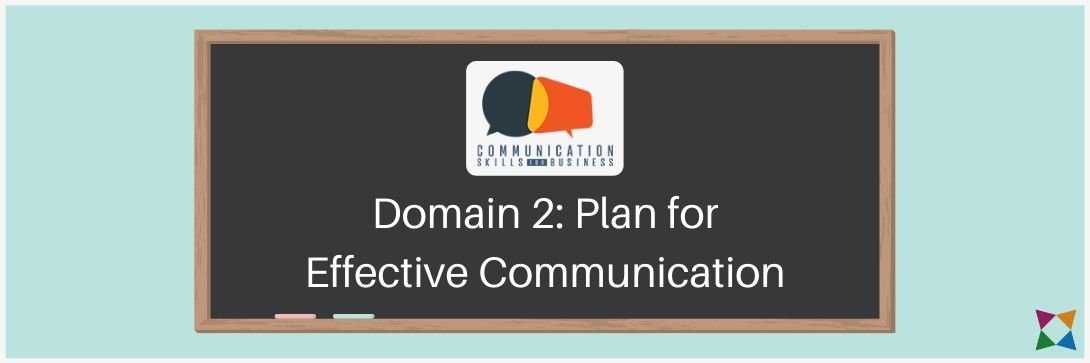 plan for effective communication