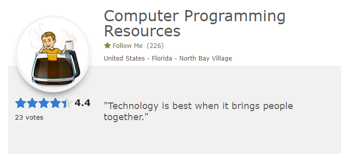 middle school technology curriculum from computer programming resources