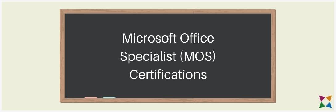 Microsoft Office Specialist MOS