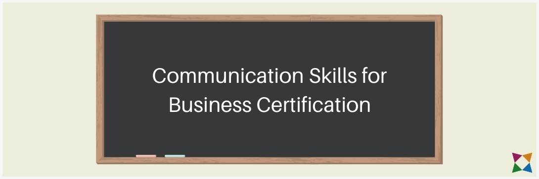 Communication Skills for Business